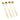 LX INDIA Spoon HASTHIP Golden Spoon Set