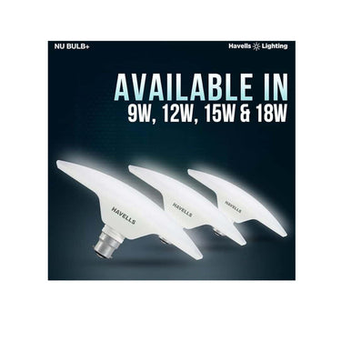 LXINDIA Bulb Havells 12W T Shape B22 Bulb Cool Day Light Energy Efficient 14% Wider Light Spread BIS Approved( Pack of 1)