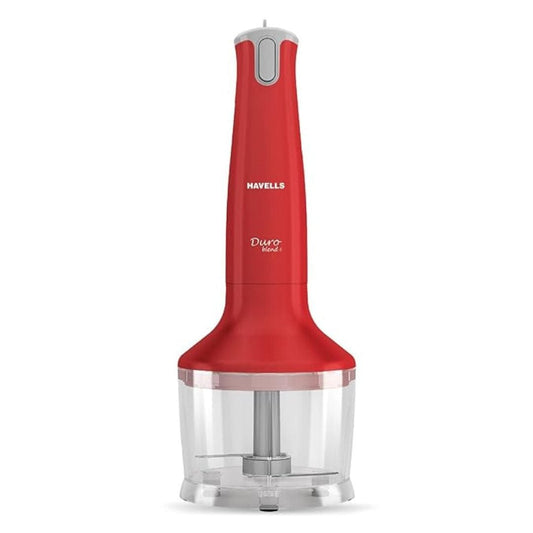 LX INDIA Chopper Havells Duro Blend S With Chopper Attachment (Red)