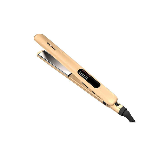 LXINDIA Straightener Havells HS4152 Titanium plates professional Hair Straightener (Gold)
