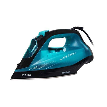 LXINDIA Cloth Iron Havells Vestio Steam Iron Press 1600 Watts With Anti Drip Self Cleaning Function (Blue)