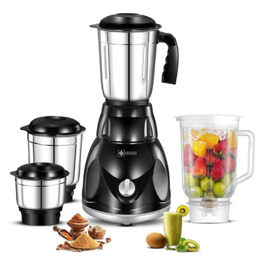 LXINDIA Grinders Havok 750 Watt Juicer Mixer Grinder (Black)