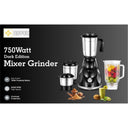 LXINDIA Grinders Havok 750 Watt Juicer Mixer Grinder (Black)