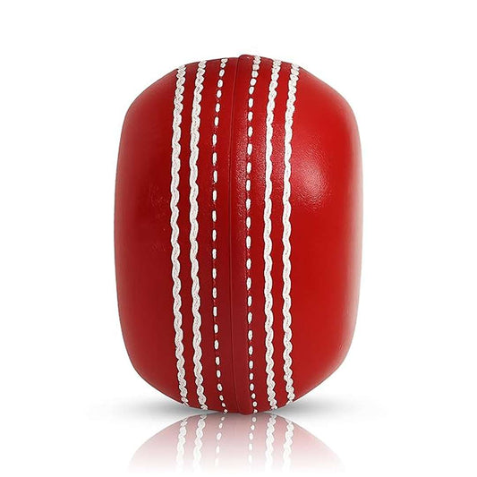 LX INDIA Cricket ball Heega Pace Cricket Coaching Red Seam Leather Cricket Ball - Seam Training (Pack of, 2)