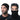 LX INDIA Face Mask HEELIUM Bamboo Bandana for Men and Women Pack of 2 Black