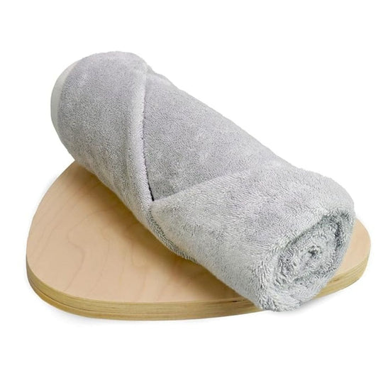LX INDIA Towels HEELIUM Bamboo Bath Towel 140 x 70 cm (Pack of 1 - Light Grey)