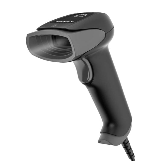 LX INDIA Barcode and QR Code Scanner HENEX HC-9205 Wired 1D Barcode Scanner Plug and Play Barcode Reader