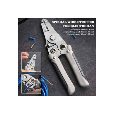 LXINDIA wire strippers Hetarmi 7 in 1Multifunction Wire Pliers Tool Electrical Wire Strippers