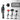LX INDIA Mobile Tripods HIFFIN HTR-34 Selfie Stick Tripod, 29” Professional Tripod with Wireless Remote, Portable Travel Tripod Stand