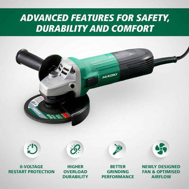 LXINDIA Angle grinders HIKOKI Corded Angle Grinder 600W (G10SS2)