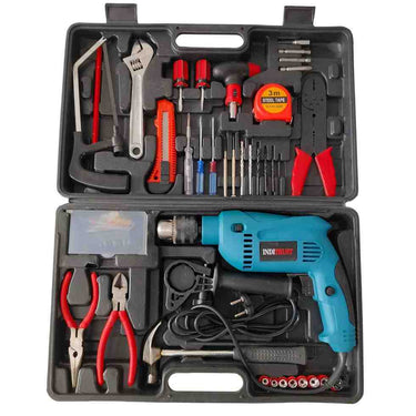 LXINDIA Drill Kit Hikoki Tool Kit(Dv10Vst(Kit) Saz9) Corded Impact Drill kit