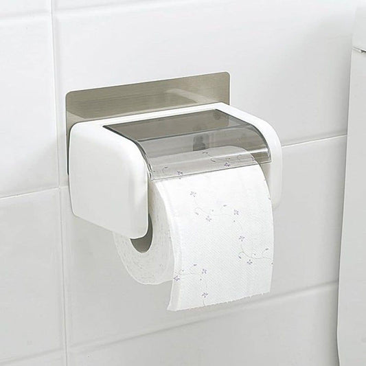 LXINDIA Toilet Paper Dispenser HOKIPO Magic Sticker Series Self Adhesive Toilet Paper Holder