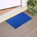 LXINDIA mats HOKIPO polypropylene floor mat (45X75cm)Blue