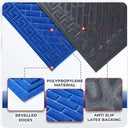 LXINDIA mats HOKIPO polypropylene floor mat (45X75cm)Blue