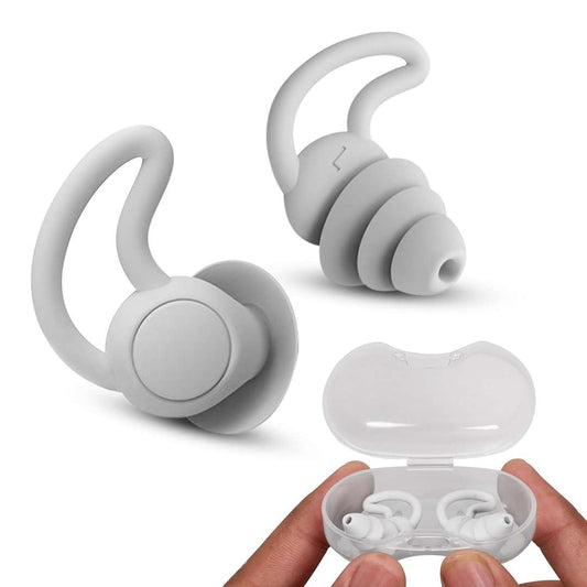 LX INDIA EAR PLUG Homeaura Silicone Ear Plugs for Noise Reduction Swimming Sleeping Flight Travel studying and bathing