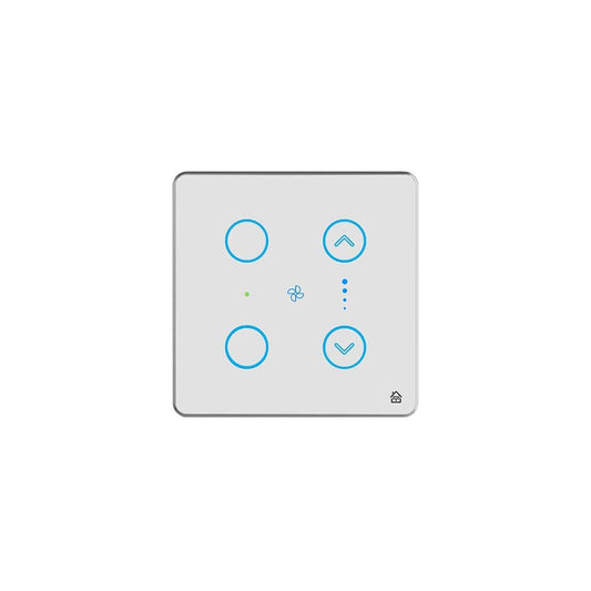 LX INDIA Wifi switch board HomeMate 4 Modular WiFi Smart Switch Board (White): 2 x Lights Switch and 1 x Fan switch (Pack of 1) |