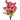 LXINDIA Flower bouquet Homesake Artificial Rose Flower Bunch Pack of 2 Red Home Wedding Decoration