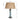 LX INDIA Fancy Lights Homesake Table Lamp With Jute Drum Shade