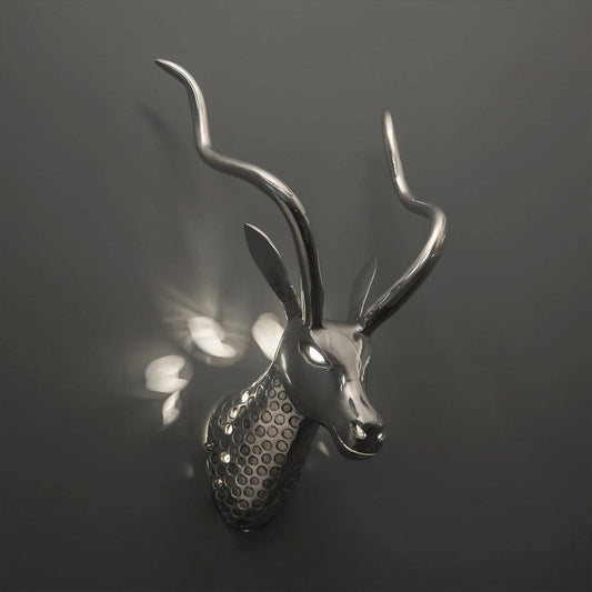 LX INDIA Fancy Lights Homesake Trophy Deer Head Wall Light