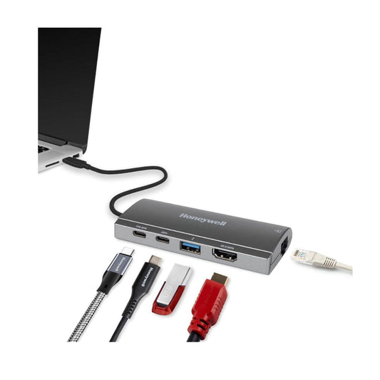 LXINDIA Dock Station Honeywell 5-in-1 Type C Docking Station