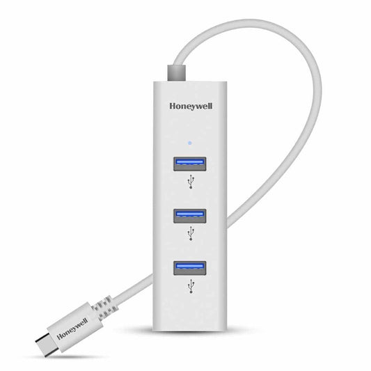 LX INDIA USB HUB Honeywell Momentum Type C to 4xUSB 3.0 Hub White