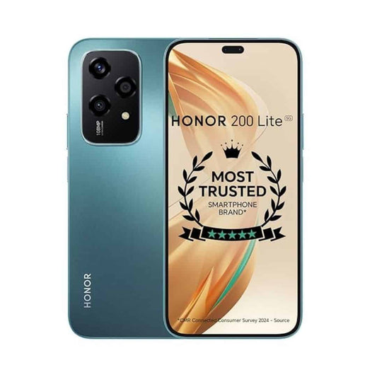 LXINDIA Smart phone HONOR 200 Lite 5G 8GB RAM 256GB Storage (Cyan Lake)