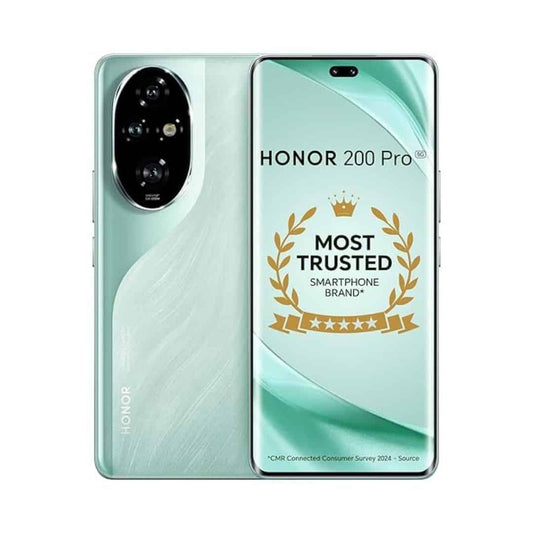 LXINDIA Smart phone HONOR 200 Pro 5G 12GB RAM 512GB Storage (Ocean Cyan)