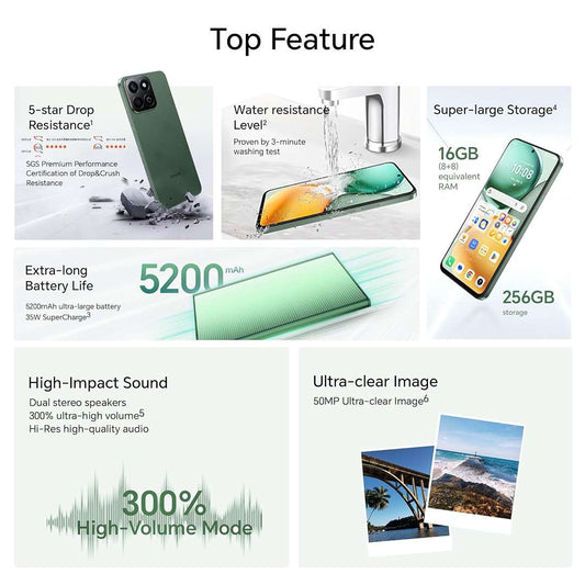 LX INDIA Mobile Phones Honor X7c 5G Dual SIM | 16GB (8+8) RAM, 256GB Storage