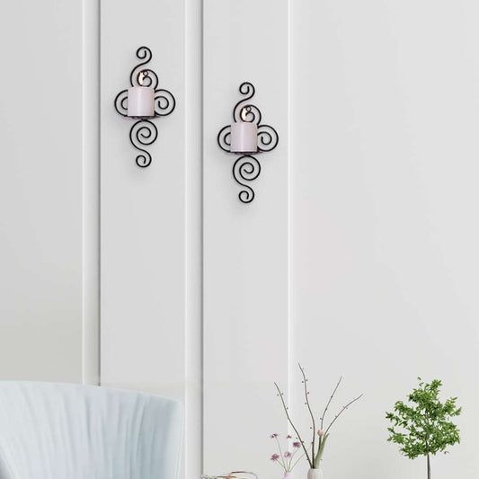 LX INDIA CANDLE HOLDEER HOSLEY Metal Wall Sconce Pillar Candle Holder