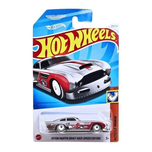 LX INDIA Hot Wheels Hot Wheels Aston Martin DB4GT High Speed Edition (Grey)
