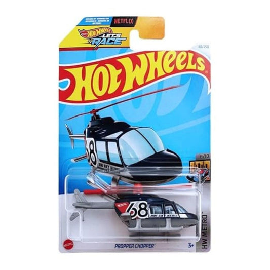 LX INDIA Hot Wheels Hot Wheels Let's Race Netlix Propper Chopper HW Metro (Blue)
