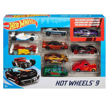 LX INDIA Hot Wheels Hot Wheels Mattel 9 Car Gift Pack