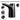 LX INDIA Water Dispensers Hoteon Automatic Water Dispenser (Black) – 1200mAh Rechargeable Battery | Fast Pumping Electric Water Pump for 20 Litre Bottle