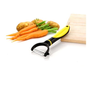 LXINDIA peeler Hotmark Plastic Steel Peeler (Yellow)