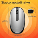 LXINDIA Mice HP 240 Bluetooth Mouse Pike Silver (43N04AA)