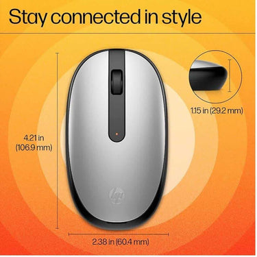 LXINDIA Mice HP 240 Bluetooth Mouse Pike Silver (43N04AA)