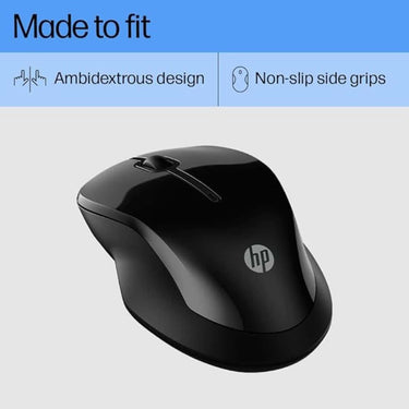 LXINDIA Mice HP 250 Dual Mode Wireless Mouse Upto 1600 DPI Matte Black