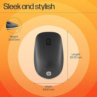 LXINDIA Mice HP 410 Slim Bluetooth Mouse with 1200 DPI Optical Sensor