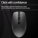 LXINDIA Mice HP 710 Rechargeable Silent Mouse (Graphite)