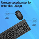 LXINDIA Keyboard and Mouse Combo HP KM200 Wireless Mouse and Keyboard Combo