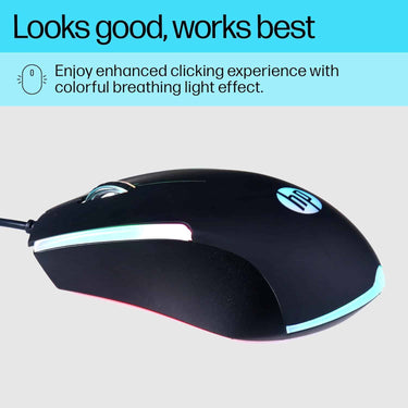 LXINDIA Mice HP M160 USB Wired Gaming Optical Mouse