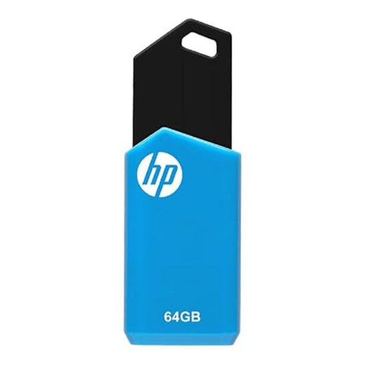 LX INDIA Pendrive HP v150w 64 GB USB 2.0 Flash Drive (Blue)