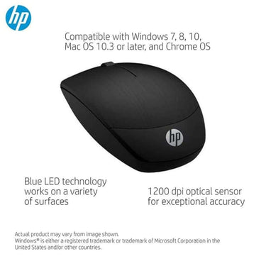 LXINDIA Mice HP X200 Wireless Mouse Adjustable DPI up to 1600 (6VY95AA)