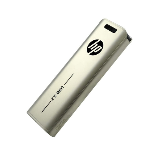 LX INDIA pendrive Gold-Metal HP x796w 128GB USB 3.2 Flash Drive