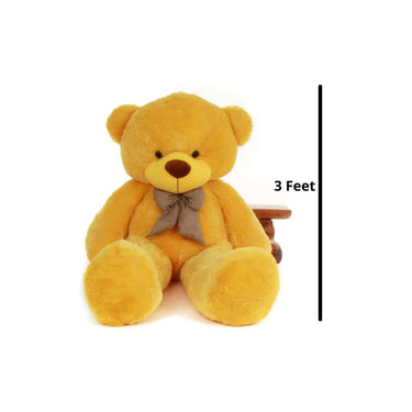 LXINDIA Toys Hug N Feel 3 Feet Purple Giant Teddy Bear Soft