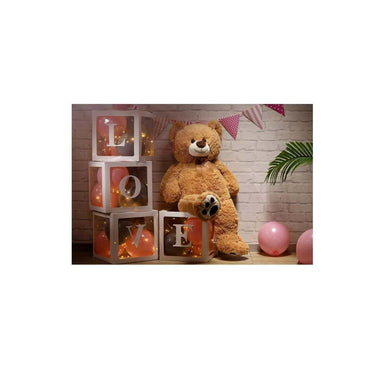 LXINDIA Toys HUG N  FEEL SOFT TOYS Soft Toy Teddy Bear Plush and Stuffed Toys (Brown)