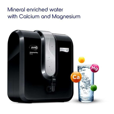 LXINDIA water purifier HUL Pureit Advanced Plus 5 L RO  UV  Minerals Water Purifier with Minerals (Black)