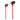 LXINDIA Earbuds HyperX Cloud Earbuds II Gaming Earbuds with Mic I (Red - 705L8AA)