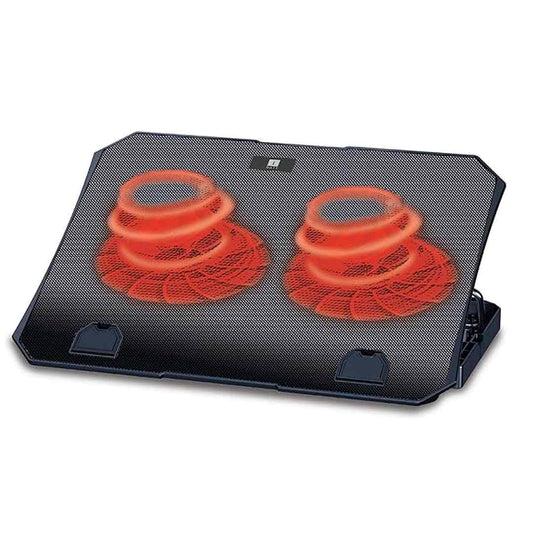 LX INDIA Cooling pad iBall ICEPAD LP2 Laptop Cooling Pad 125 mm x 2 Bigger Cooling Fans