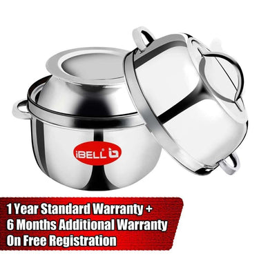 LXINDIA Rice cooker iBELL 1 kilogram Premium Stainless Steel Steam Pot